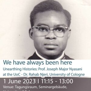 nyasani uneathing histories
